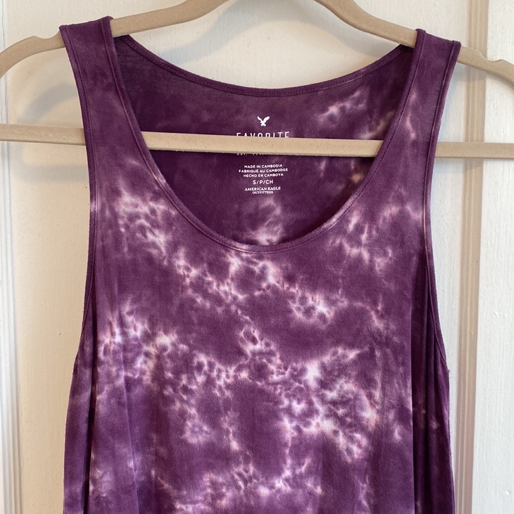 American Eagle Tie Dye Tank Top - Picture 2 of 5